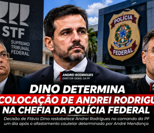 Flávio Dino reconduz Andrei Rodrigues à direção-geral da Polícia Federal