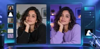 GPT Image 2.5 em comparação ilustrativa de fotografia antes e depois da edição