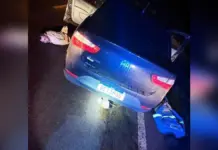Perseguição na BR-463 termina com dupla presa e carro furtado recuperado pela PRF