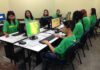 Estudantes da rede estadual de Mato Grosso do Sul em imagem sobre parceria para ampliar capacitação e emprego em Ponta Porã