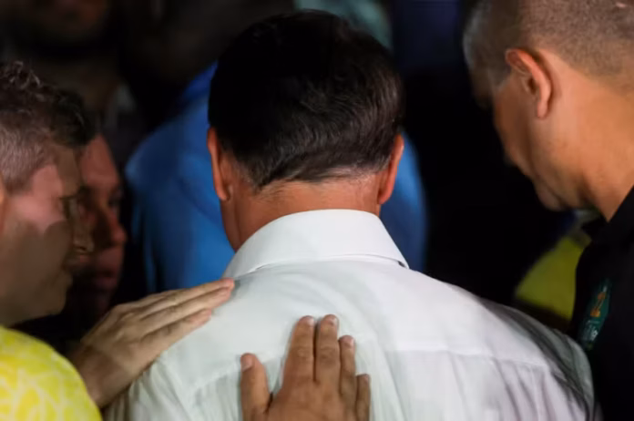 Flávio Bolsonaro, candidato à Presidência pelo PL nas eleições de 2026.