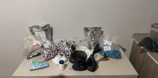 Imagem da Operação Remédio Proscrito, da Polícia Federal, em Dourados.