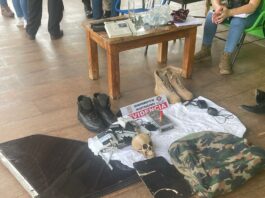 Imagem relacionada à operação policial na Colônia 204, em Zanja Pytã, no Paraguai.