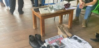 Imagem relacionada à operação policial na Colônia 204, em Zanja Pytã, no Paraguai.