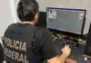 Imagem da Polícia Federal sobre a Operação Backbone, que investiga controle ilegal de internet por facção criminosa no Rio de Janeiro